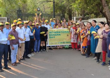 जैन इरिगेशनतर्फे जागतिक केळी दिन साजरा