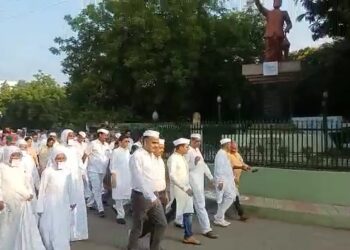 भव्य अहिंसा सद्भावना शांती यात्रा उत्साहात