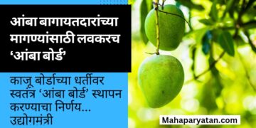 आंबा बागायतदारांच्या मागण्यांसाठी लवकरच ‘आंबा बोर्ड’