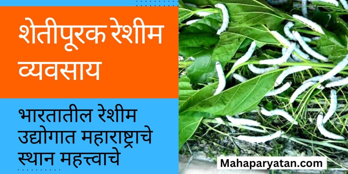 शेतीपूरक रेशीम व्यवसाय