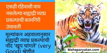एकही रहिवासी वाघ नसलेल्या सह्याद्री व्याघ्र प्रकल्पाची कामगिरी उंचावली