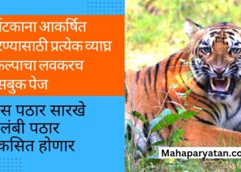 पर्यटकाना आकर्षित करण्यासाठी प्रत्येक व्याघ्र प्रकल्पाचा लवकरच फेसबुक पेज