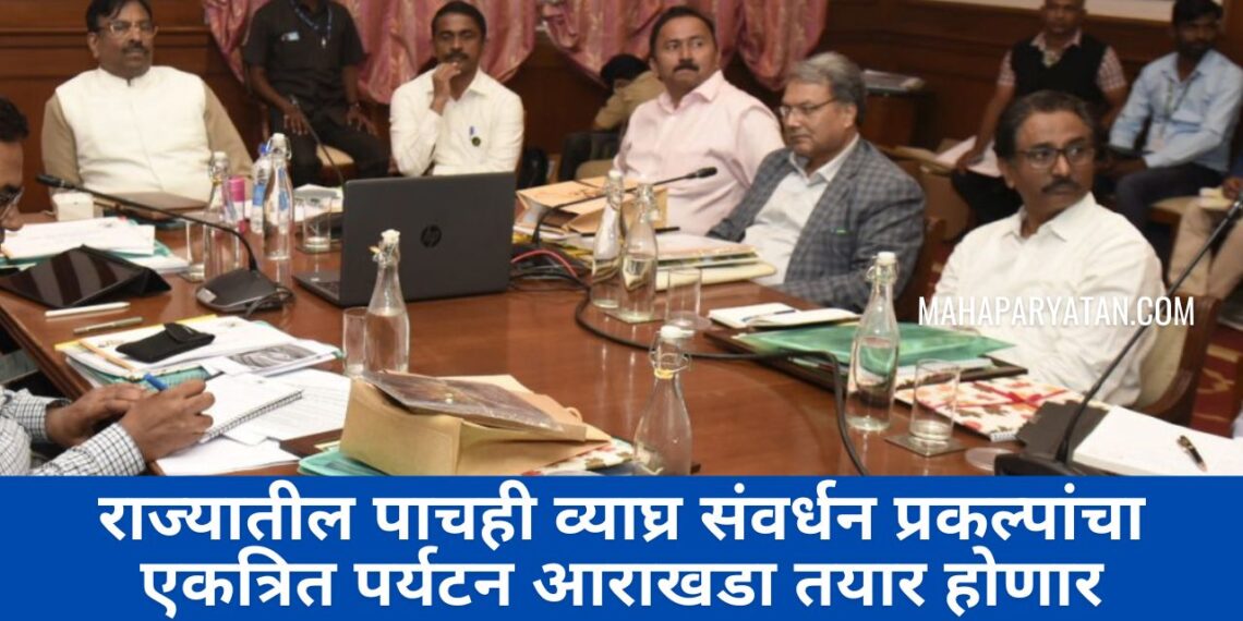 राज्यातील पाचही व्याघ्र संवर्धन प्रकल्पांचा एकत्रित पर्यटन आराखडा तयार होणार