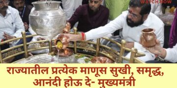 मुख्यमंत्री  एकनाथ शिंदे यांनी घेतले श्री भीमाशंकराचे दर्शन
